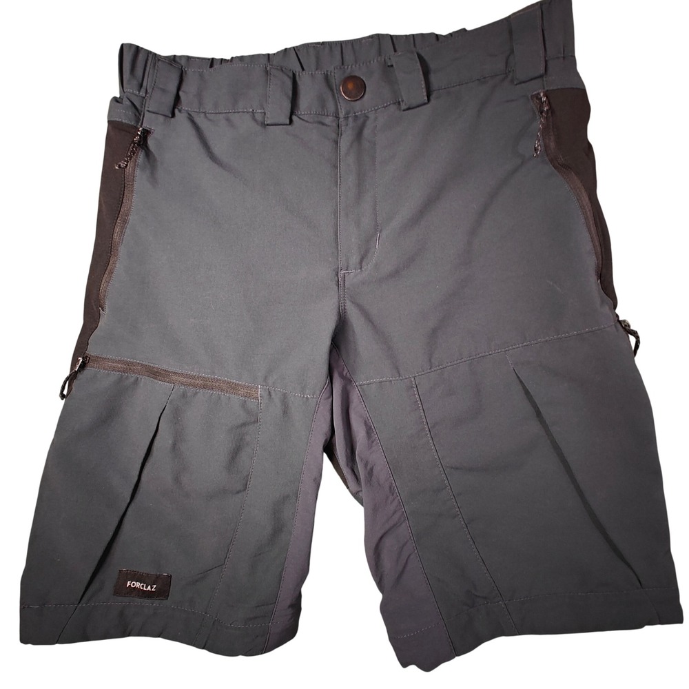 Decathlon Forclaz MT500 Mens Hiking Shorts Dark Grey Size S UK29 Trekking